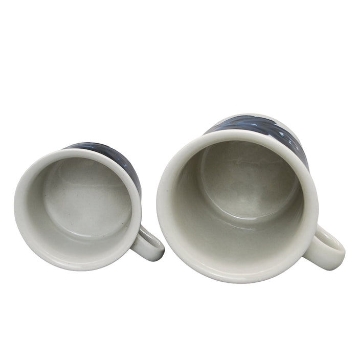 Arabia Anemone Mug & Saucer 0,3 l, vintage mug Arabia