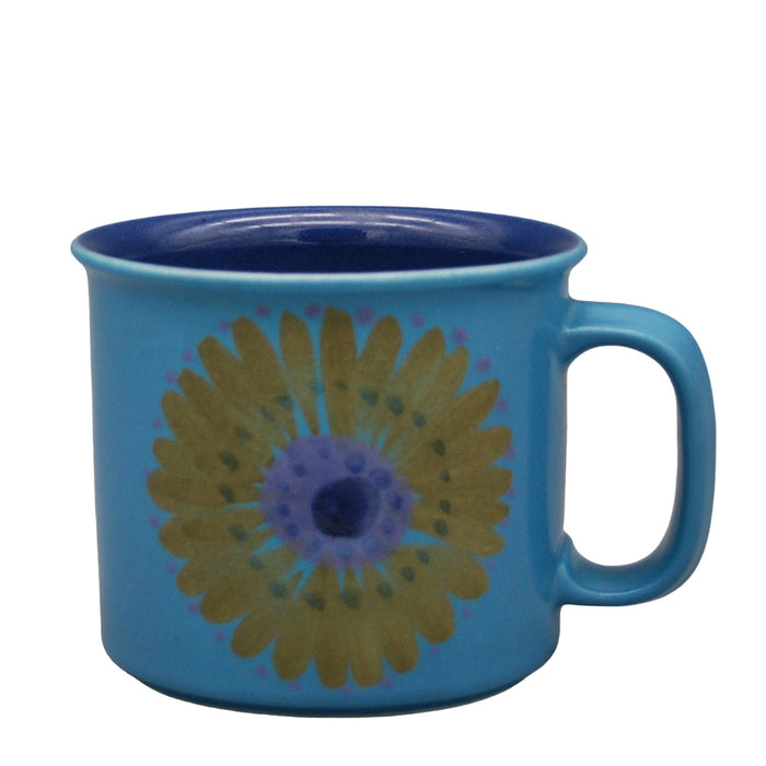 Arabia HLA Blue Flower Mug 0,4 l, vintage Mug Arabia