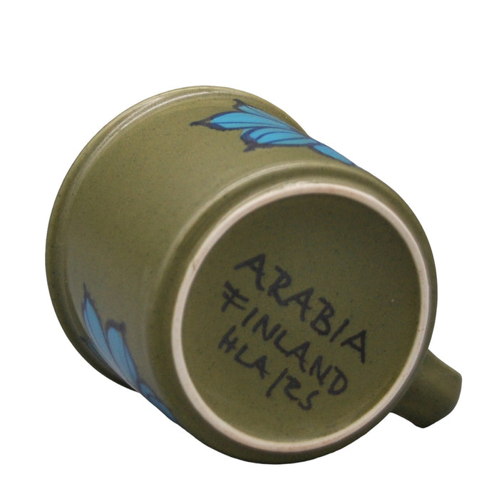 Arabia HLA Olive Green Mug 0,4 l, vintage Mug Arabia