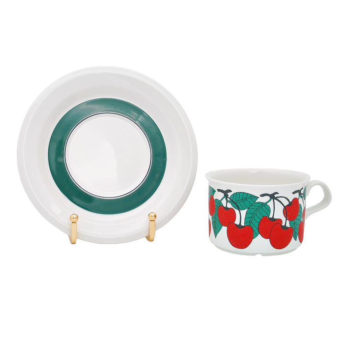 Arabia Kirsikka Tea Cup, vintage Cup, Soucer & plate Arabia