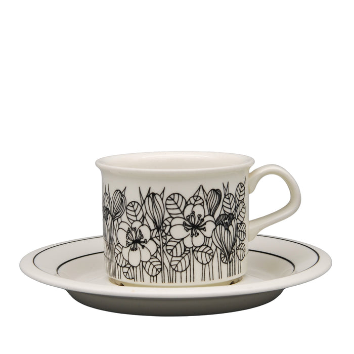 Arabia Krokus Coffee Cup 0,18l, vintage Cup & Soucer Arabia