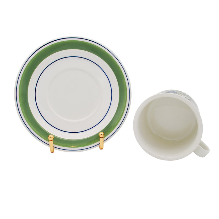 Arabia Krokus Coloured Tea Cup, vintage Cup & Soucer Arabia