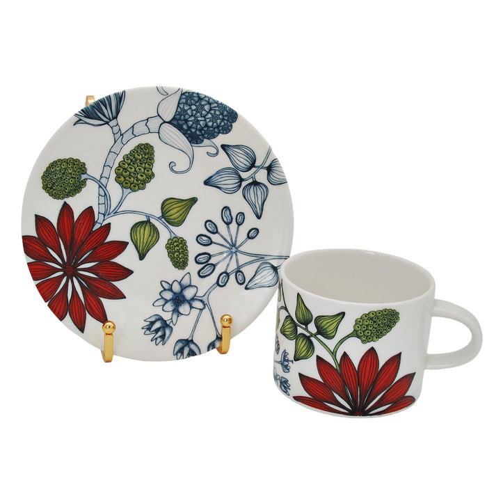 Arabia Runo Tea Cup Summer Cup & Soucer Arabia