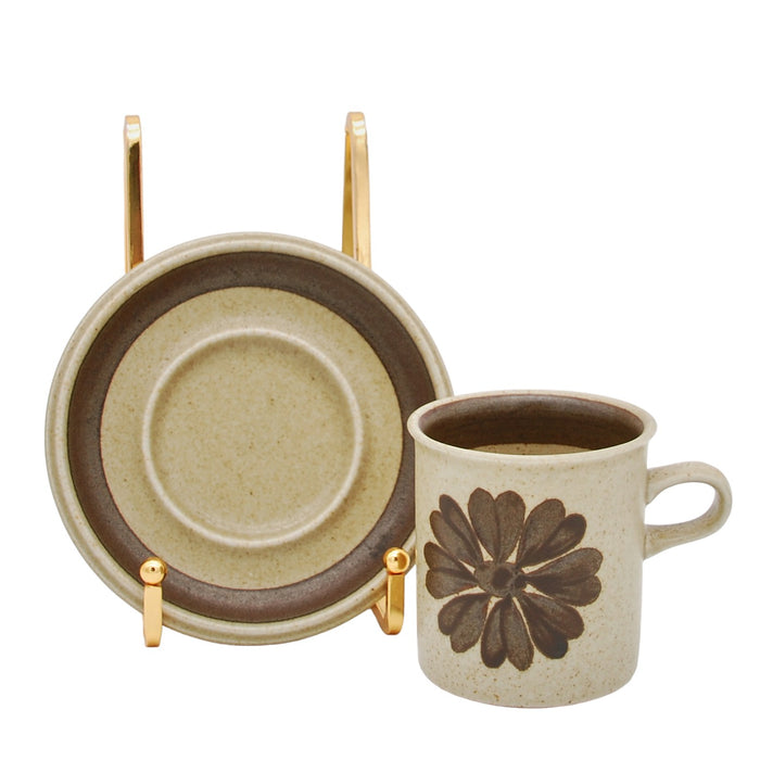 Arabia Tunturi Coffee Cup & Saucer 0,15 l, vintage Coffee cup Arabia