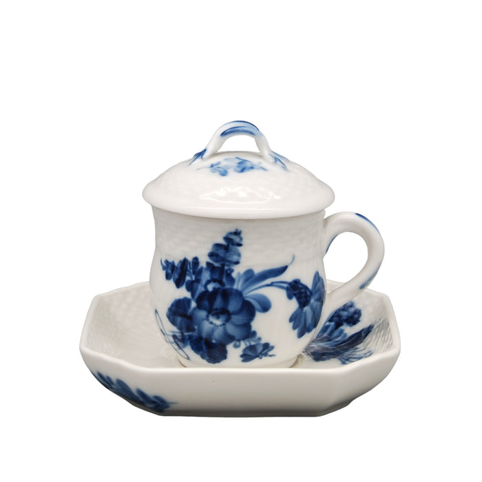 Royal Copenhagen Blue Flower Cup Design 1542, vintage Cup & Soucer Royal Copenhagen