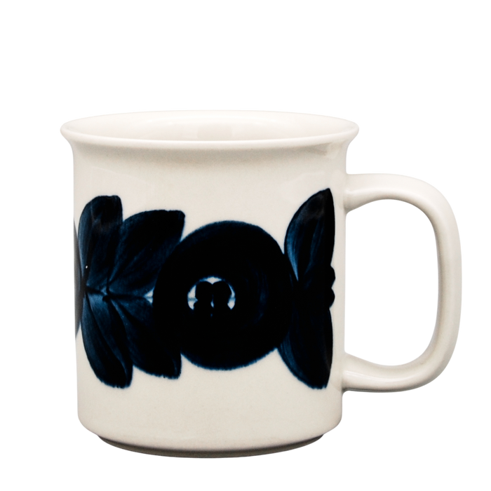 Arabia Anemone Mug 0,3 l D Handle, vintage mug Arabia