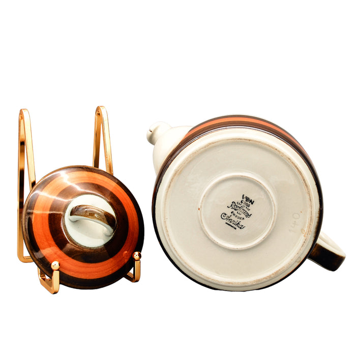 Rörstrand Annika Coffee Pot, vintage Coffee pot Rörstrand