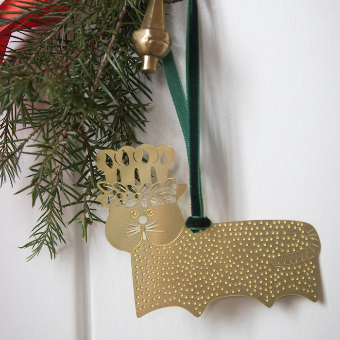 Stig L. Hanging Decoration Cat  Pluto Design