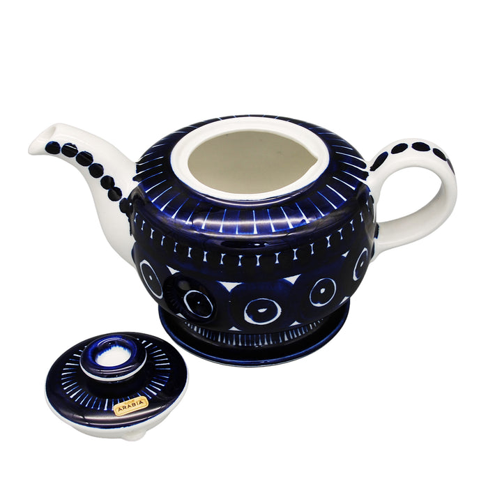 Arabia Valencia Teapot, vintage teapot Arabia