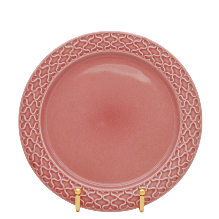 J.H. Quistgaard Cordial Palet Plate pink Ø 21,5cm, vintage