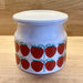 Arabia Pomona Jam Pot Strawberry Ø 10cm, vintage Jam pot Arabia   